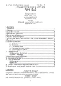 Notice myPhone FUN 18X9 Smartphone