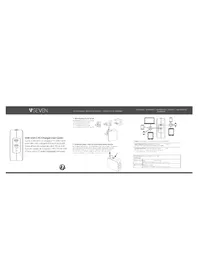 Notice V7 ACUSBC65WGAN Chargeur de piles