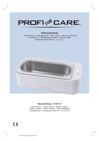 Notice ProfiCare PC-USR 3120 Nettoyeur à ultrasons