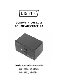 Notice Digitus DS-12860 Commutateur