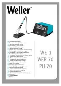 Notice Weller ZERO SMOG SHIELD PRO Machine de soudure