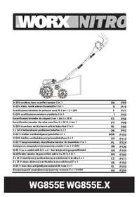 Notice WORX WG855E.9 Scarificateur