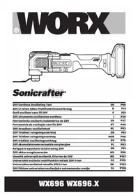 Notice WORX WX696.9 Outils multifonctions