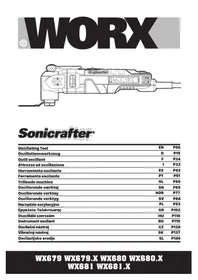 Notice WORX WX681 Outils multifonctions