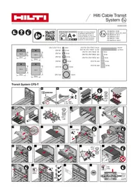 Notice HILTI CFS-T Non catégorisé
