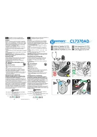 Notice GEEMARC CL7370 AD Casque