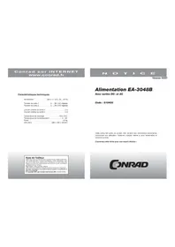 Notice EA Elektro Automatik EA-3048B Non catégorisé
