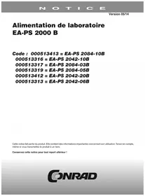 Notice EA Elektro Automatik EA-PS 2042-10B Non catégorisé