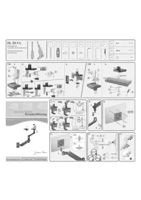 Notice My Wall HL 22-1 L Support écran plat