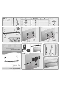 Notice My Wall HE 3-3 L Support mural