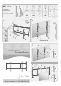 Notice My Wall HP 27 AL Support mural