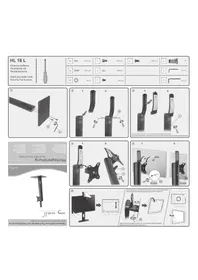 Notice My Wall HL 18 L Support écran plat