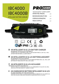 Notice Pro-User IBC4000B Chargeur de piles