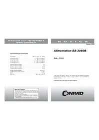 Notice EA Elektro Automatik EA-3050B Non catégorisé