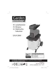 Notice Garden Feelings GFLH 2849 Hacheuse mécanique