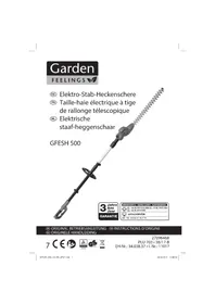 Notice Garden Feelings GFESH 500 Taille-haies