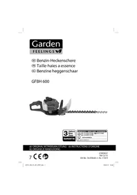 Notice Garden Feelings GFBH 600 Taille-haies