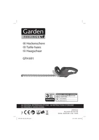 Notice Garden Feelings GFH 691 Taille-haies