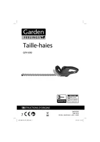 Notice Garden Feelings GFH 690 Taille-haies