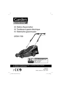 Notice Garden Feelings GFEM 1700 Tondeuse à gazon