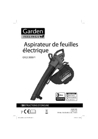 Notice Garden Feelings GFLS 3000/1 Souffleur