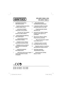 Notice Kraftixx KX-AHS 1858 LI Taille-haies