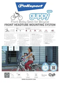 Notice Polisport GUPPY MINI Siège vélo enfant