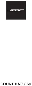 Notice BOSE SOUNDBAR 550 Système home cinéma