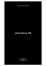 Notice NAIM UNITI NOVA PE Recepteur
