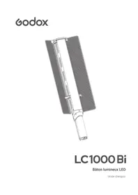 Notice GODOX LC1000BI Lampe