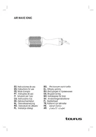 Notice TAURUS AIR WAVE IONIC Fer a boucler