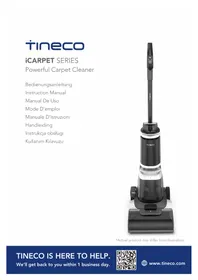 Notice TINECO ICARPET Aspirateur