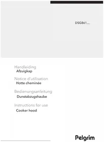 Notice Pelgrim DSG861MAT Hotte