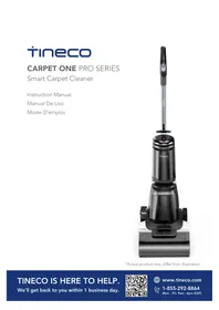Notice TINECO CARPET ONE PRO Aspirateur