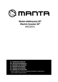 Notice Manta MES2001L Scooter auto-équilibrant
