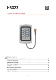 Notice Emos H5023 Interphone