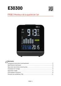 Notice Emos E30300 Purificateur d'air