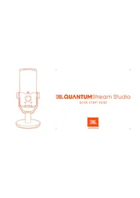 Notice JBL QUANTUM STREAM STUDIO Microphone