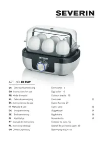 Notice SEVERIN EK 3169 Cuiseur à oeufs