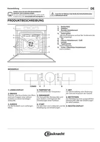 Notice BAUKNECHT BIR4 DP8FS2 ES Four