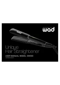 Notice WAD UNIQUE Lisseur