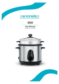 Notice Arendo EDO 301225 Cuiseur à riz