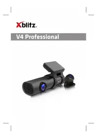 Notice Xblitz V4 PROFESSIONAL Dashcam