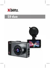 Notice Xblitz S9 DUO Dashcam