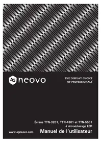 Notice AG Neovo TTN-3201 Moniteur