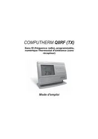 Notice Computherm Q8RF Non catégorisé