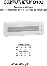 Notice Computherm Q10Z Non catégorisé