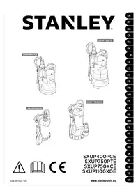 Notice STANLEY SXUP1100XDE Pompe à eau