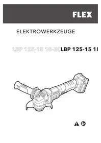 Notice Flex LBP 125-15 18-EC C Broyeur