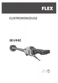 Notice Flex GE 6 R-EC Ponceuse